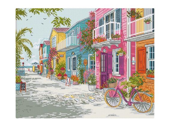 L9963 Seaside Harmony (Морська гармонія) Letistitch набір для вишивання нитками  L9963 Seaside Harmony (Морська гармонія) Letistitch набір для вишивання нитками 