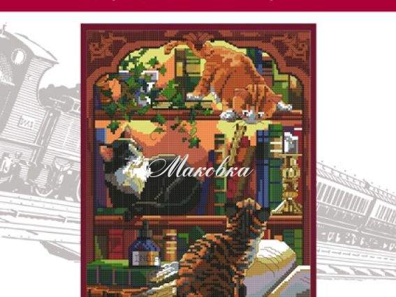 Вышивка нитками Веселые друзья Т051, Lasko