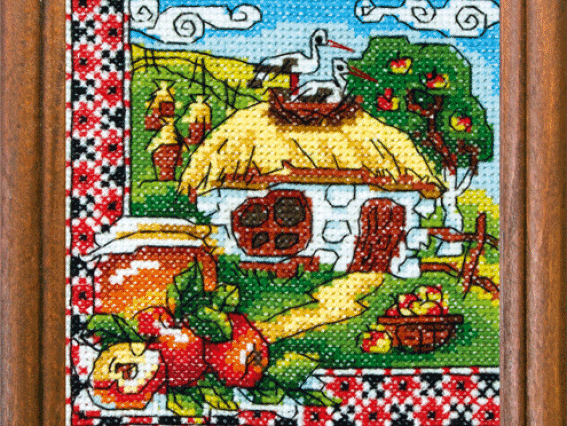 1302 Медовый Спас вышивка Леди 1302 Медовый Спас вышивка Леди