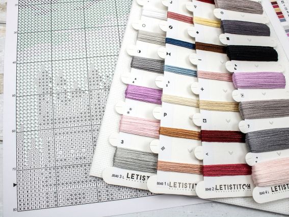 Набір для вишивання хрестом L8040 Westminster Bridge (Вестмінстерський міст) Letistitch