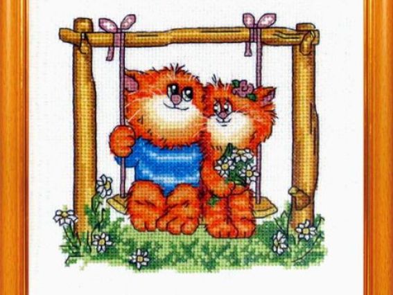 1286 Парочка на качелях, Леди 1286 Парочка на качелях, Леди