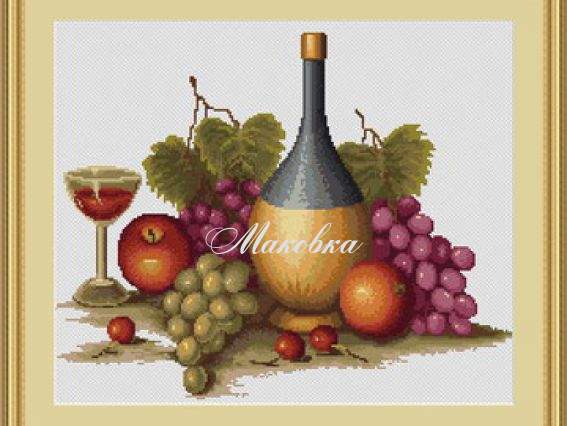 B433 Натюрморт із виноградом Лука-С B433 Натюрморт із виноградом Лука-С