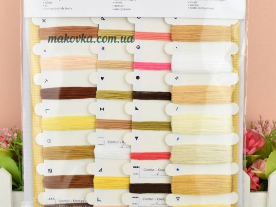 Набір для вишивання хрестиком B1145 Метелики (японка), Лука-С