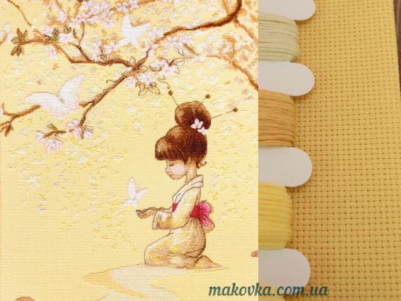 B1145 Метелики, Luca-S набір для вишивання нитками B1145 Метелики, Luca-S набір для вишивання нитками