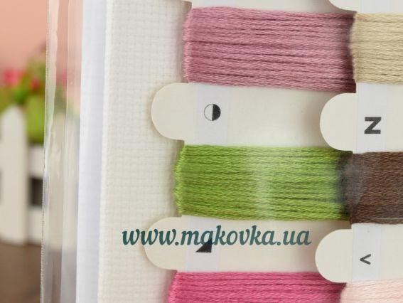 Набір для вишивання хрестиком на канві BА2320 (Аїда 16) Ранковий чай та троянди, Luca-S