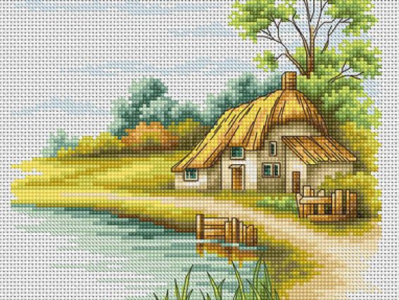 Набір для вишивання хрестиком B2281 Пейзаж, Luca-S