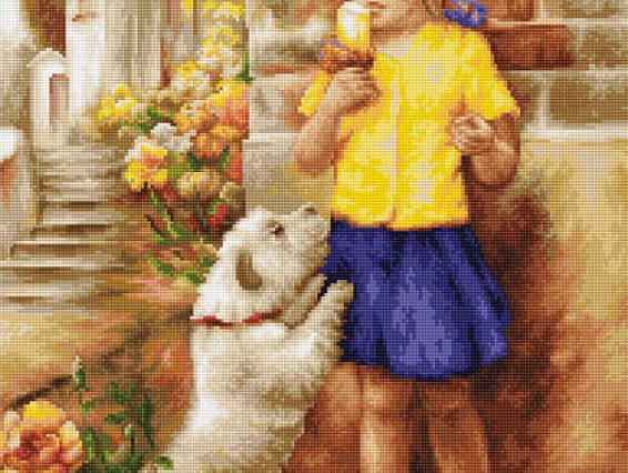 B527 Смак морозива, Лука-С вишивка нитками B527 Смак морозива, Лука-С вишивка нитками