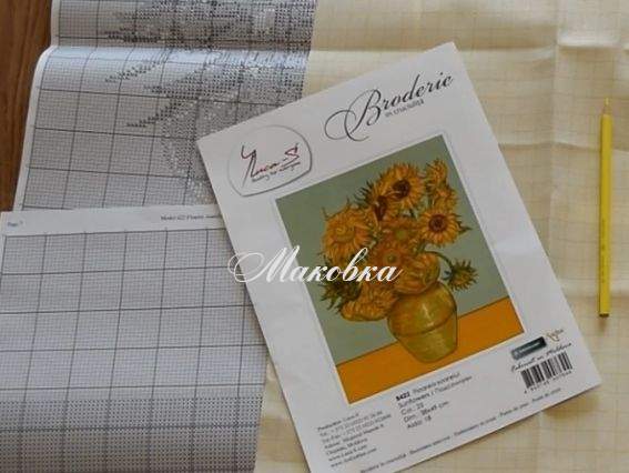 Вышивка для начинающих. Как разобраться со схемой в наборе для вышивания от Лука-С