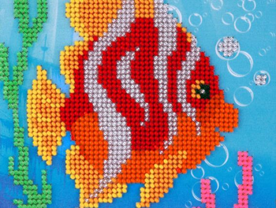 Вышивка бісером Рыбка - Коралловые рифы, L-617, Louise Вышивка бісером Рыбка - Коралловые рифы, L-617, Louise