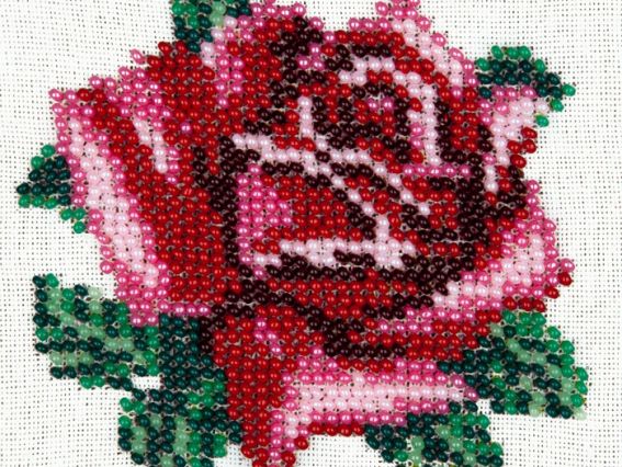 Вишивка бісером Ніжна троянда, 426, Louise Вишивка бісером Ніжна троянда, 426, Louise