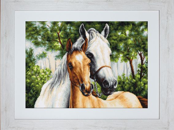 Набір для вишивання хрестиком В521 Мати та дитя Лука-С