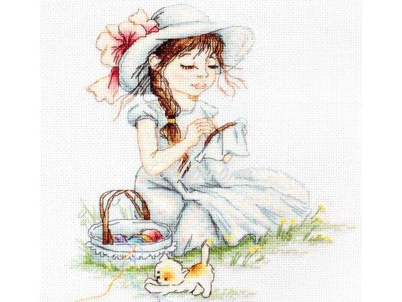 B1059 Повишивати, Luca-S, вишивка нитками