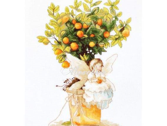 B1112 Мандаринка (фея), Лука-С набір для вишивання нитками