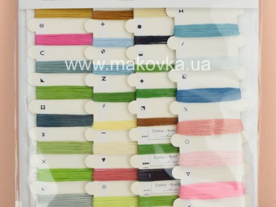 Набір для вишивання хрестиком B1124 Валентинка (два зайчики), Лука-С,