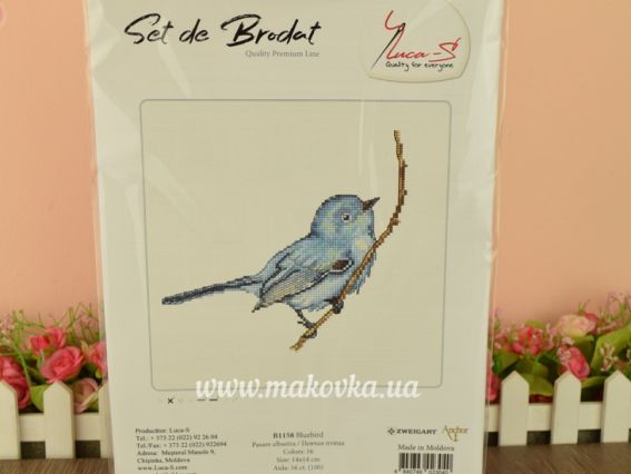 Набір для вишивання хрестиком B1158 Співочий птах, Лука-С