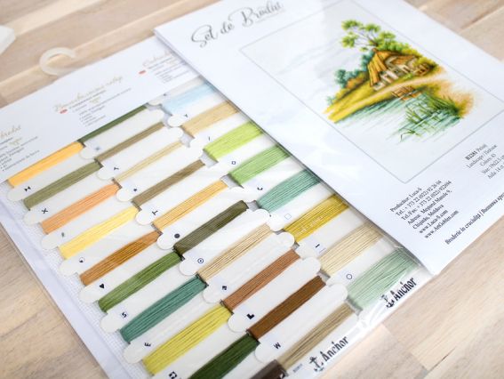 Набір для вишивання хрестиком B2281 Пейзаж, Luca-S