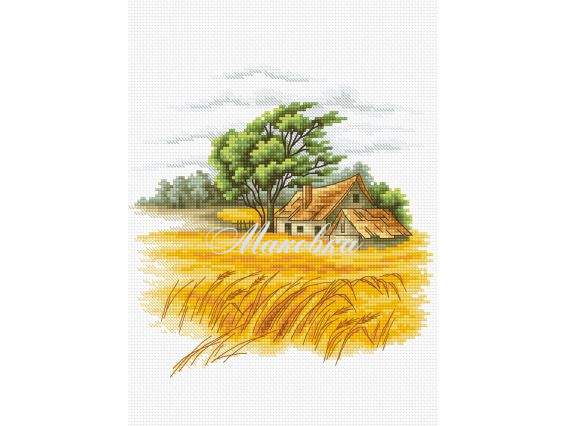 B2282 Краєвид, Luca-S набір для вишивання нитками B2282 Краєвид, Luca-S набір для вишивання нитками