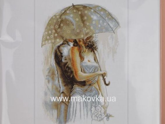 Набір для вишивання хрестиком B2294 Під парасолькою-2, Лука-С