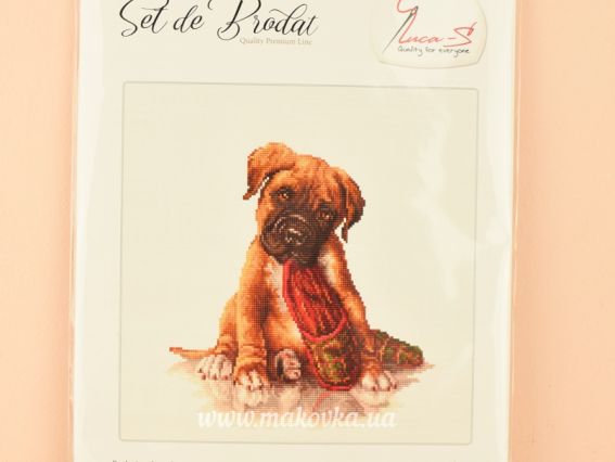 Набір для вишивання хрестиком B2338 Боксер, Лука-С