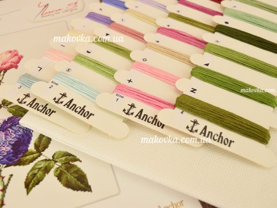 Набір для вишивання нитками на канві belana 20 B2349 Букет, Luca-S