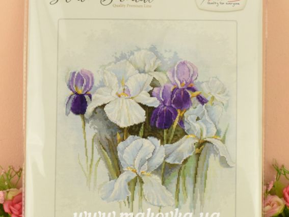 Набір для вишивання хрестиком B2367 Іриси, Лука-С