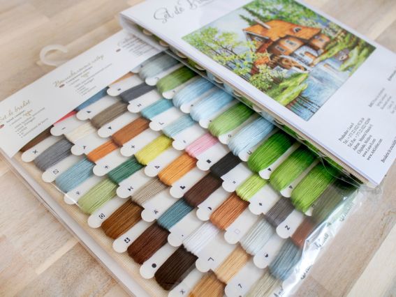 Набір для вишивання хрестиком B492 Весняний пейзаж, Лука-С