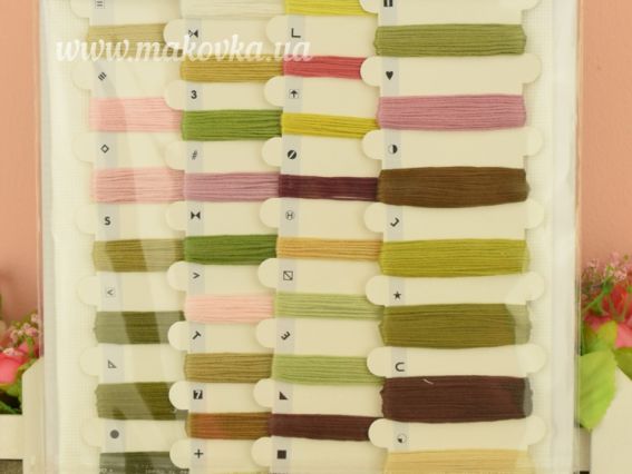 B510 Корзина с азалиями , Лука-С набор для вышивания нитками на канве