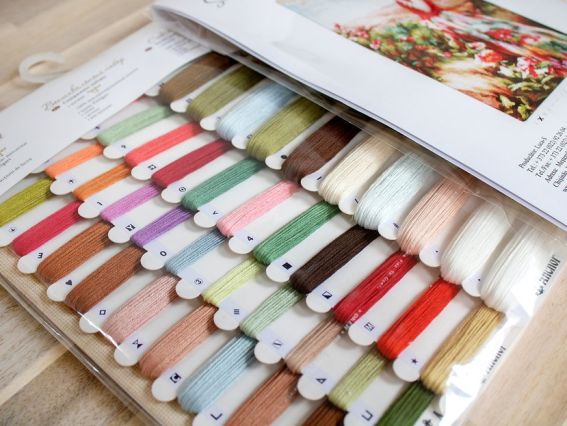 Набір для вишивання хрестиком B530 Квітуче місце, Лука-С