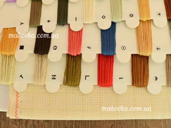 Набір для вишивання хрестиком на канві B577 Дід мороз (на Аїді 18ст) Luca-S