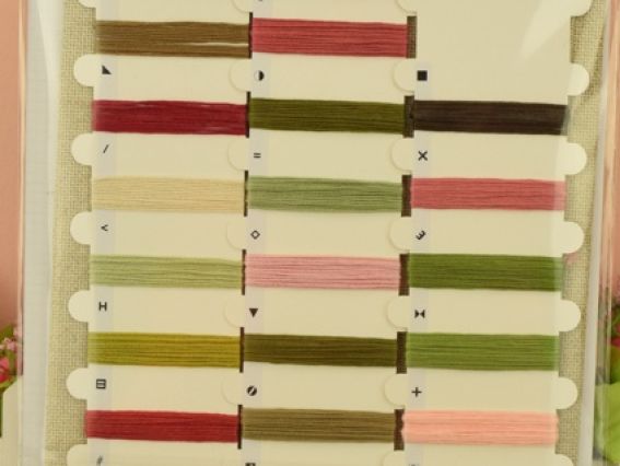 BL22400 Рожеві троянди, Лука-С набір для вишивання хрестом на тканині