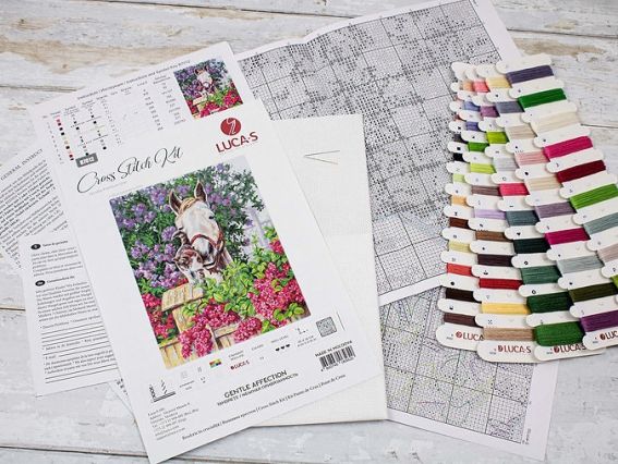 Набор для вышивания крестом B7012 Нежная привязанность , Лука-С