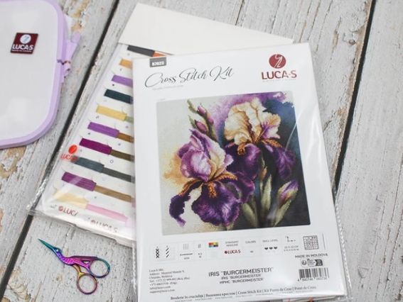 Набір для вишивання хрестиком B7023 Ірис, Лука-С