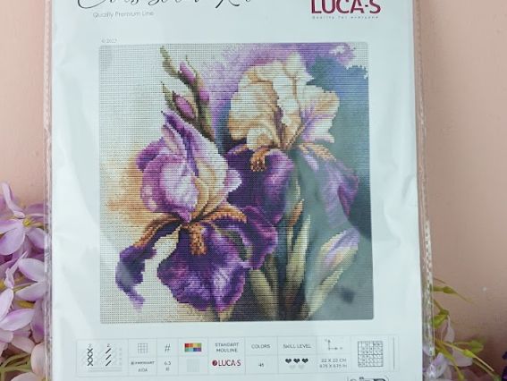 Набір для вишивання хрестиком B7023 Ірис, Лука-С