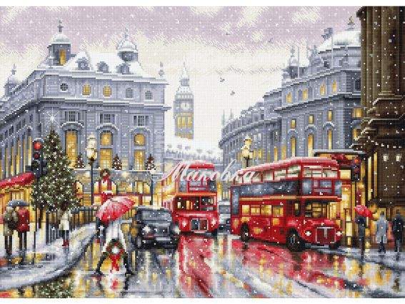BU5006 Лондон, Luca-S набор для вышивания нитками