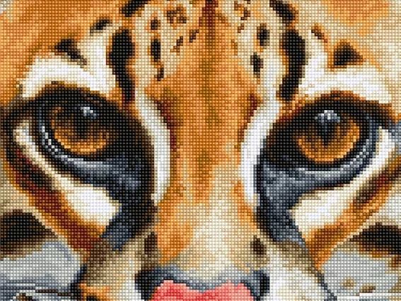 BU4008 Leopardus pardalis, Luca-S набор для вышивания нитками BU4008 Leopardus pardalis, Luca-S набор для вышивания нитками