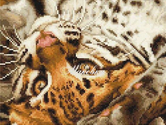 BU4009 Я хочу грати, Luca-S набір для вишивання нитками BU4009 Я хочу грати, Luca-S набір для вишивання нитками