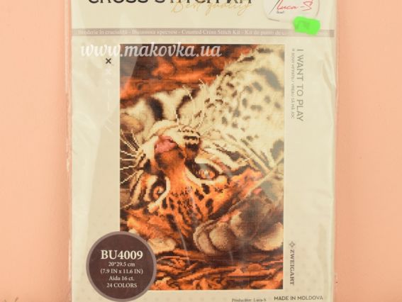 Набір для вишивання хрестиком BU4009 Я хочу грати Лука-С