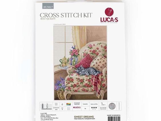 Набір для вишивання хрестиком BU5017 Солодкий сон, Лука-С