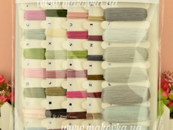 BA2317 Чайний сервіз та троянди , Luca-S набір для вишивання нитками на канві Аїда 16