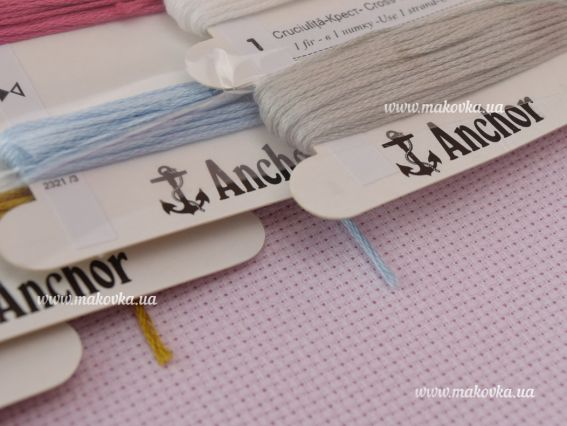 Набір для вишивання хрестиком на канві Аїда 16 BА2321 Квіти в чайній чашці, Luca-S