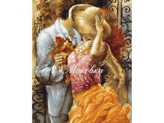 G554 Осенние листья, Лука-С, вышивка гобелен GoblenSet G554 Осенние листья, Лука-С, вышивка гобелен GoblenSet