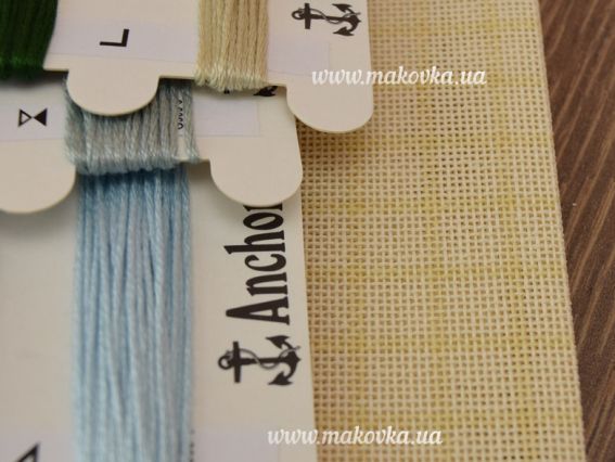 Набір для вишивання нитками, гобелен G549 Дівчина з трояндами, Лука-С