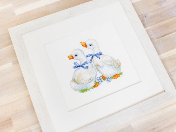 Набір для вишивання хрестиком B1140 Гусі, Лука-С