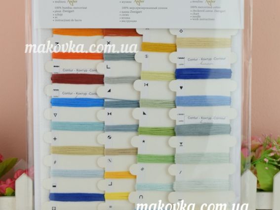 Набір для вишивання хрестиком B1143 Три гусака, Лука-С