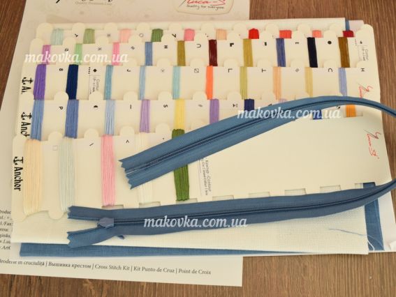 Подушка с единорогом PB-186 , Luca-S, вышивка нитками, набор для вышивания нитками крестиком