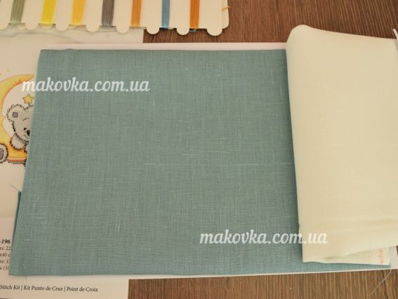 PB-196 Подушка з ведмедиком на місяці, Luca-S, вишивка нитками, набір для вишивання нитками хрестиком