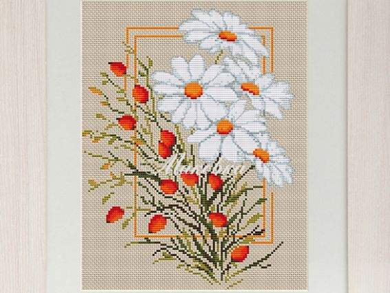 Ромашки В290 Luca-S Ромашки В290 Luca-S