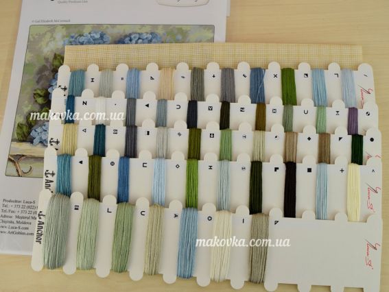 Набір для вишивання гобелен G573 Гортензії GOBLEN Luca-s 