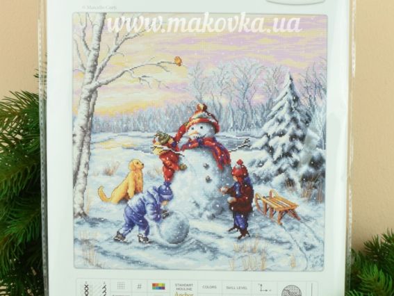 Набір для вишивання хрестом В2358  Веселого Різдва  Лука-С,