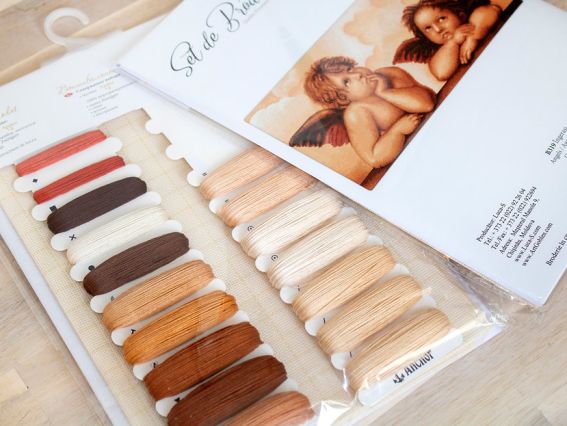 Набір для вишивання хрестиком B319 Янголятки , Лука-С